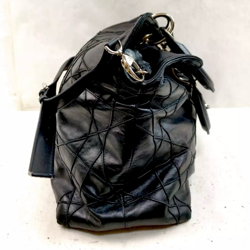 Dior Black Cannage Granville  with Silver Hardware - Picture 7 of 11